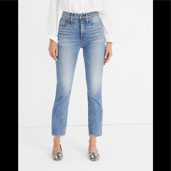 Madewell The Petite Perfect Vintage Jean in Ainsworth Wash Sz 26P AF715 - Picture 2 of 9